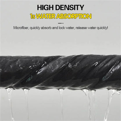 Thick Microfiber Cleaning Cloth – Reusable No Watermark Magic Cleaning Rag, Streak-Free Glass Wipe Towel for Windows, Kitchen, Home & Household Surface Cleaning