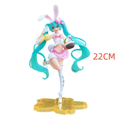 Hatsune Miku Anime Figure – Wedding Dress & Swimsuit Vocaloid PVC Action Figure Collectible Model Toy for Girls Gift
