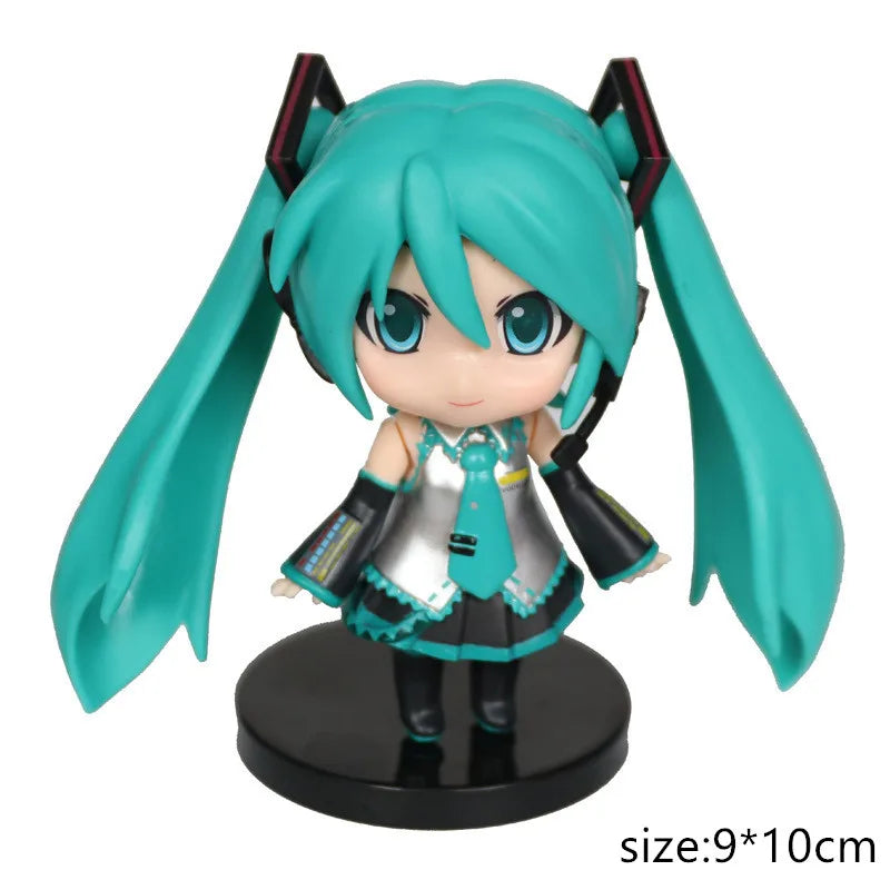 Hatsune Miku Anime Figure – Virtual Singer Manga Statue Figurine Model Toy for Desk Decoration, Cake Topper & Gift