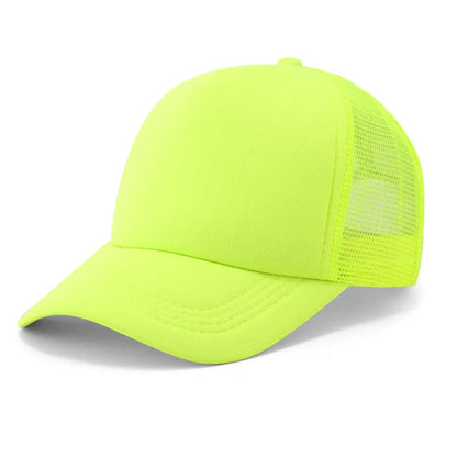 Gorra Trucker de Malla de 5 Paneles con Logotipo Personalizado – Gorra de Béisbol Ajustable para Hombres y Mujeres, Equipos Deportivos y Uso al Aire Libre en Verano