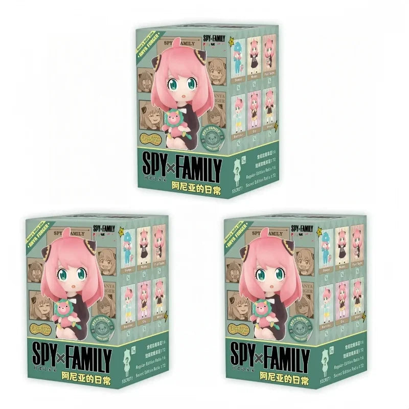 Spy × Family Anya Series Blind Box – Cute Mystery Figure Doll Surprise Box Model Toys for Girls Birthday Gift Collectible