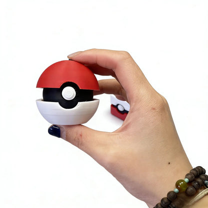 Hot Pokémon Pokéball Fidget Toy Keychain – Press Button Stress Relief Pendant Decoration