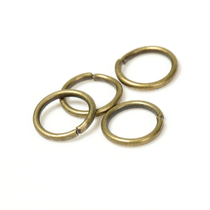 200-Piece Open Jump Rings Connectors Set – Metal Split Rings for DIY Necklaces, Bracelets, Earrings, Pendants & Jewelry Making Crafts