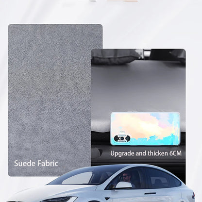 Matelas pneumatique gonflable pour Tesla Model 3 et Model Y (2017–2026) – Lit de voyage en daim pour le camping, les road trips et les aventures en plein air