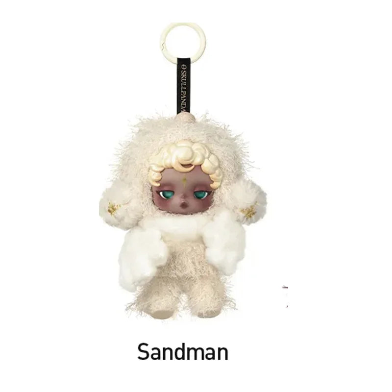 POP MART SKULLPANDA You Found Me! Pendentif Peluche Blind Box – Figurine de Collection en Vinyle, Cadeau Mignon d'Halloween et de Noël