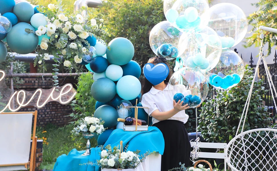 Globos de burbuja transparentes - Globos Bobo grandes transparentes para bodas, cumpleaños y decoraciones de fiesta