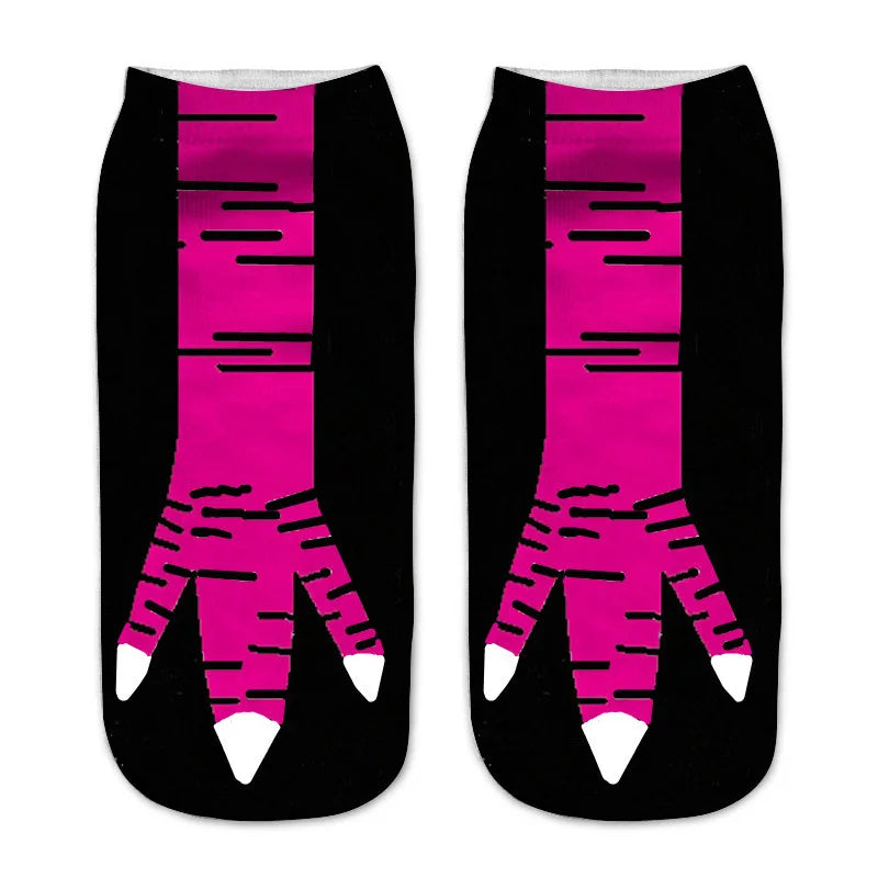 Funny Harajuku Word Print Socks – Unisex Cotton Crew Socks for Men & Women, Hip Hop Streetwear Skateboard Style