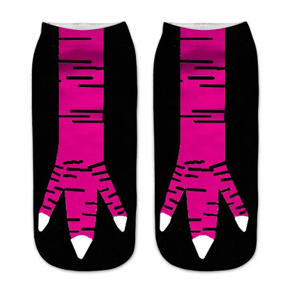 Funny Harajuku Word Print Socks – Unisex Cotton Crew Socks for Men & Women, Hip Hop Streetwear Skateboard Style