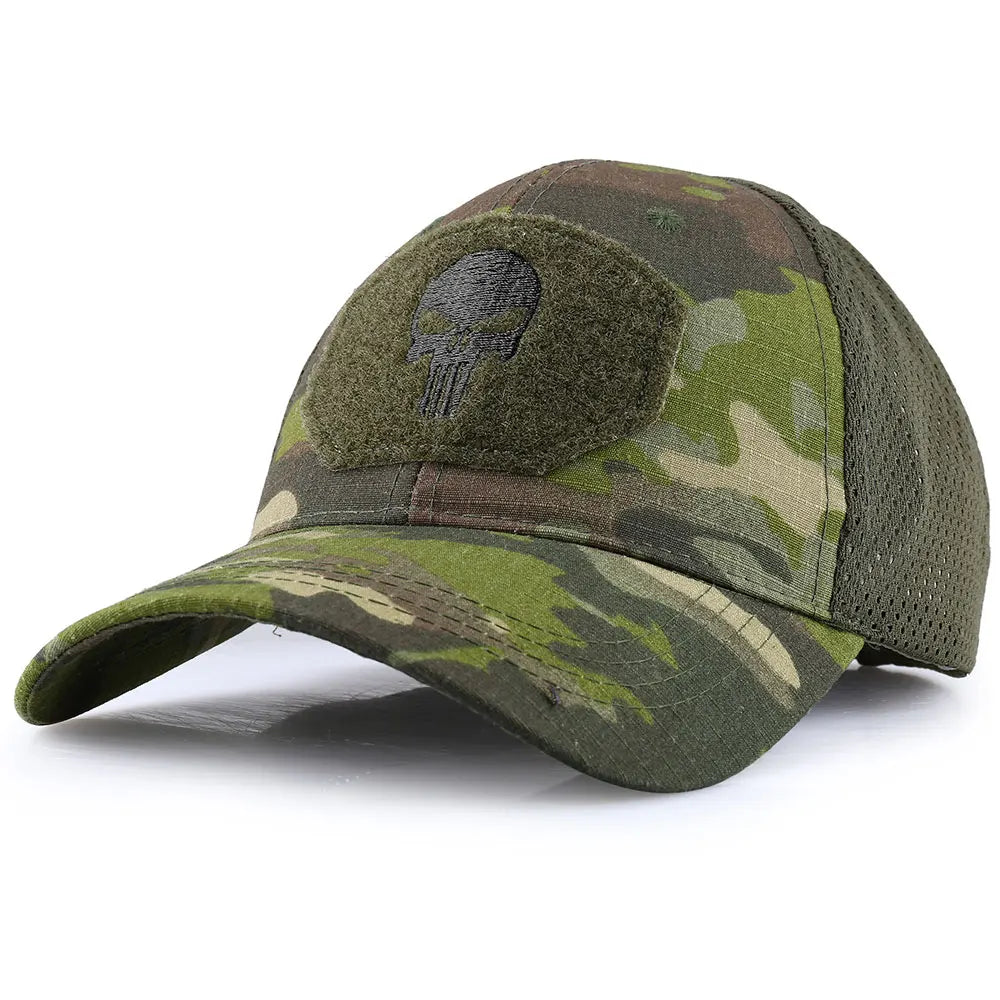 2026 Unisex Summer Baseball Cap – Breathable Sun Protection Hat for Men & Women, Outdoor Sports Skull Head Cap