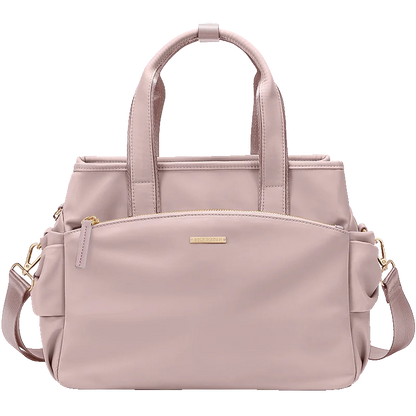 GOLF Women's Nylon Bucket Handbag Apricot Shoulder Crossbody Bag with Top Handle Large Capacity