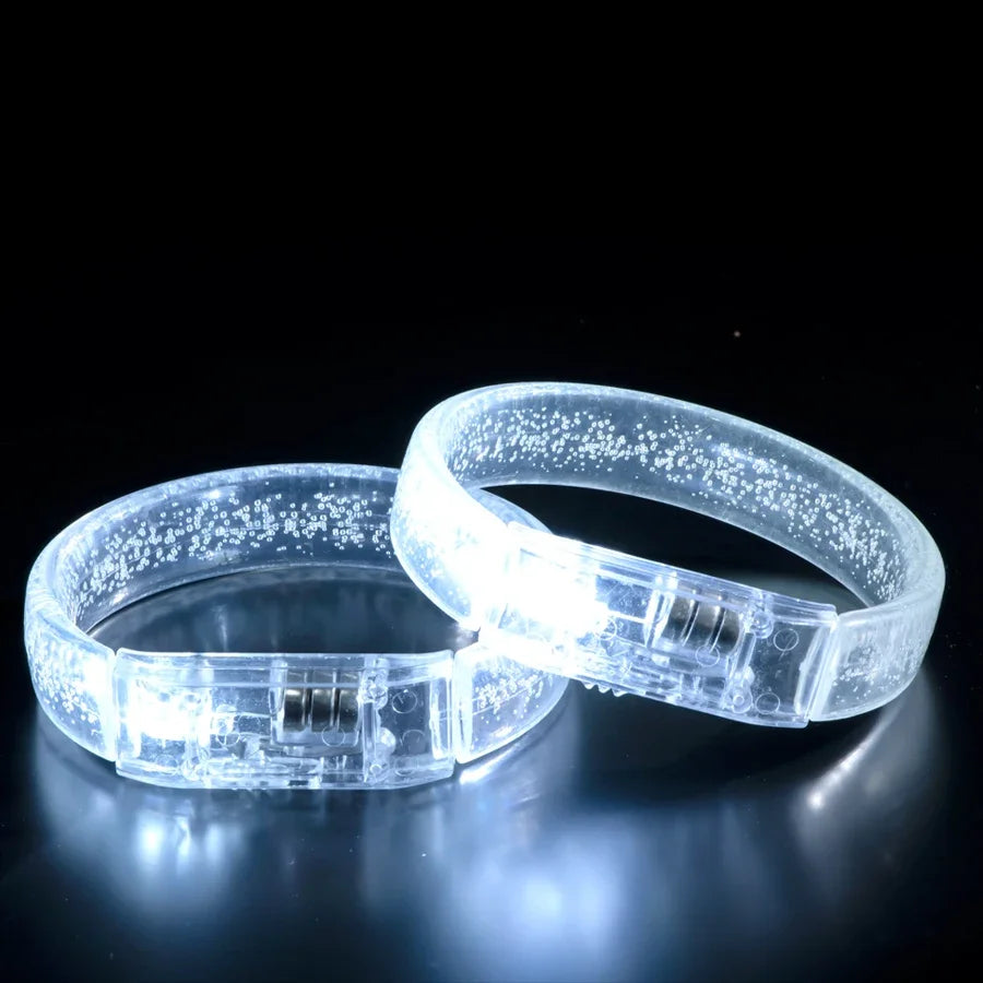 Juego de recuerdos LED para bodas – Gafas luminosas, pulseras que brillan en la oscuridad y anillos parpadeantes para bodas