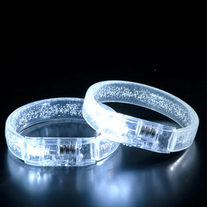 Juego de recuerdos LED para bodas – Gafas luminosas, pulseras que brillan en la oscuridad y anillos parpadeantes para bodas