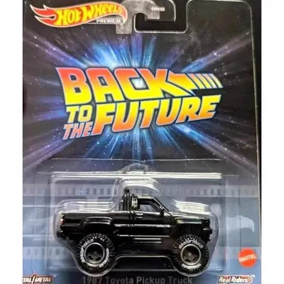 Hot Wheels Premium Back to the Future Time Machine – 1:64 Scale Diecast Car, Pop Culture Collectible Toy & Gift for Boys