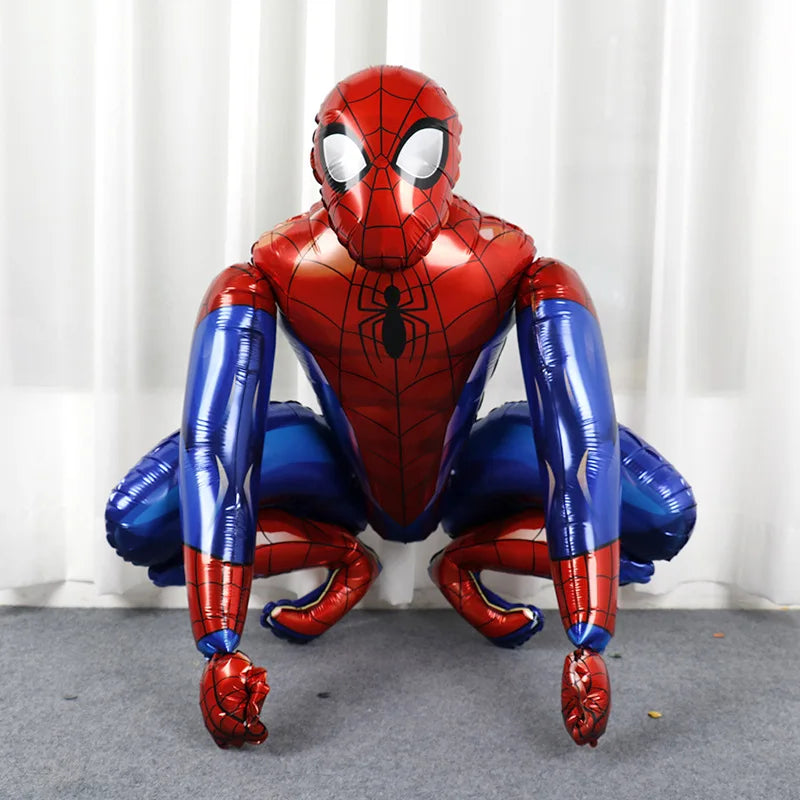 Red Superhero Spider Theme Party Supplies – Disposable Cups & Plates, Paper Tablecloth & Festive Decorations for Kids' Birthdays & Baby Showers