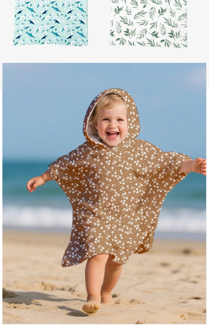 Happyflute Baby Hooded Towel – Ultra Soft Microfiber Quick Dry Bath Towel for Infants, Toddlers & Kids