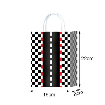 Bolsas de regalo de papel kraft de 5/10/25/50 piezas con asas – Bolsas de regalo y dulces de 10 colores para cumpleaños, bodas, baby showers y empaques de regalo