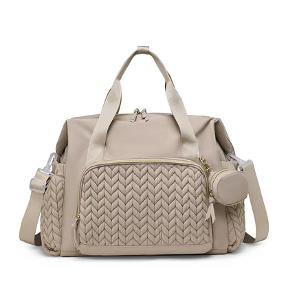 Sac à couches grande capacité pour maman, organisateur de poussette, fourre-tout multifonctionnel de voyage pour maternité