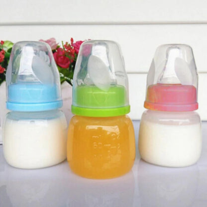 60ML BPA-Free Baby Feeding Bottle Mini Portable Nursing Bottle for Newborns & Infants
