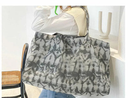 Bolso de yoga unisex de lona de gran capacidad – Bolso de hombro ecológico, Bolso de mano de estilo urbano para gimnasio, fitness, compras, viajes y uso diario