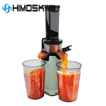 Slow Masticating Juicer – Cold Press Fruit Juice Extractor with 31mm Feed Chute, High-Yield Juicing & Orange Separator