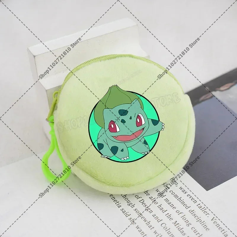 Pokémon Coin Purse – Pikachu, Eevee & Charizard Mini Zipper Wallet
