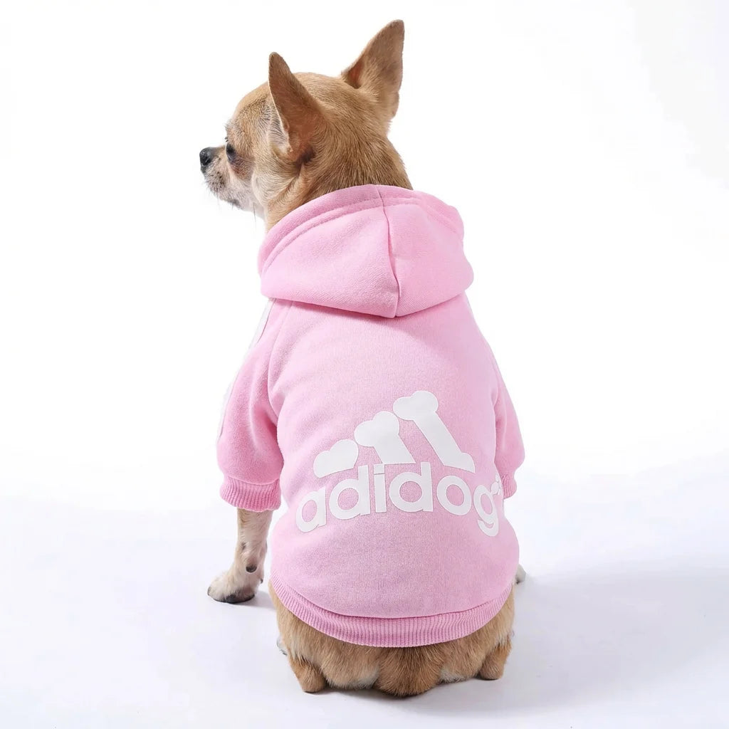 XS-5XL Fashion Dog Hoodie – Warm Cotton Sweatshirt Jacket for Small, Medium & Large Dogs, Two-Legged Pet Clothes for Everyday Wear