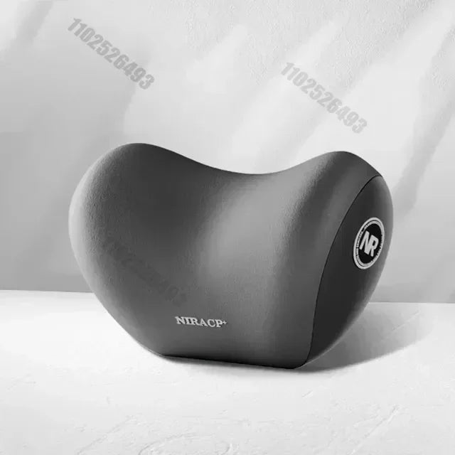 Almohada Ergonómica de Soporte Lumbar de Espuma Viscoelástica para Asiento de Coche, Silla de Oficina, Sillón Reclinable y Cama – Cojín de Apoyo para Aliviar el Dolor de Espalda Baja