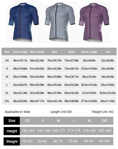 INBIKE Men's Short Sleeve Cycling Jersey – Breathable Summer MTB & Road Bike Bicycle Sportswear