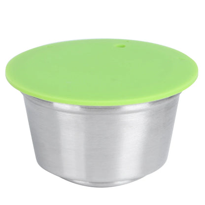 Capsule de Café Réutilisable en Acier Inoxydable – Dosette de Café Rechargeable Compatible avec les Machines à Café Dolce Gusto, Accessoire Écologique pour Machine à Café pour le Brassage à Domicile