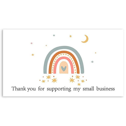 10–50PCS Thank You for Your Order Cards – Small Business Customer Appreciation Greeting Cards for Shopping & Purchase Orders
