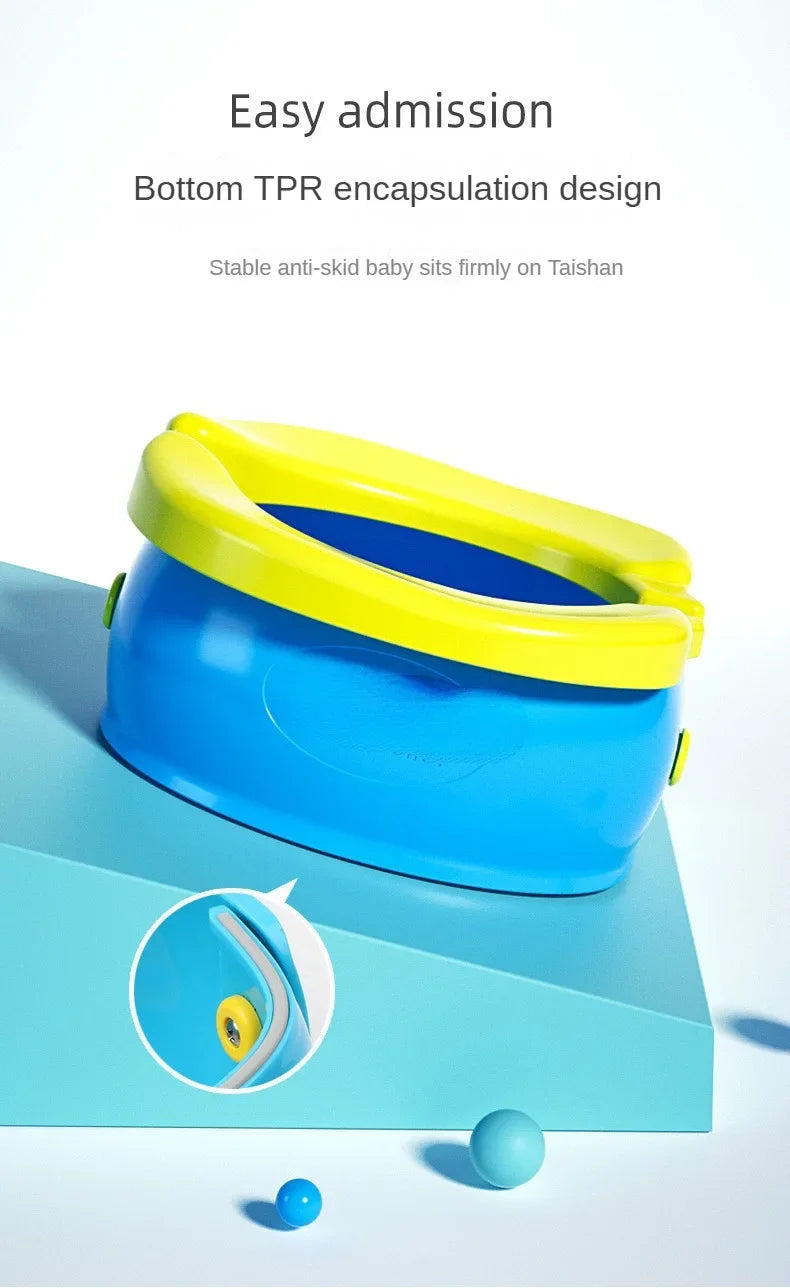 Asiento Plegable de Entrenamiento para Inodoro de Bebés – Entrenador Portátil de Inodoro para Niños y Niñas, Asiento de Viaje Fácil de Limpiar