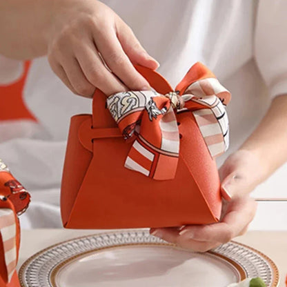 20PCS Bolsas de Regalo de Cuero con Cinta de Lazo – Mini Bolsos para Recuerdos de Bodas, Navidad, Dulces, Regalos y Empaque de Lujo para Fiestas
