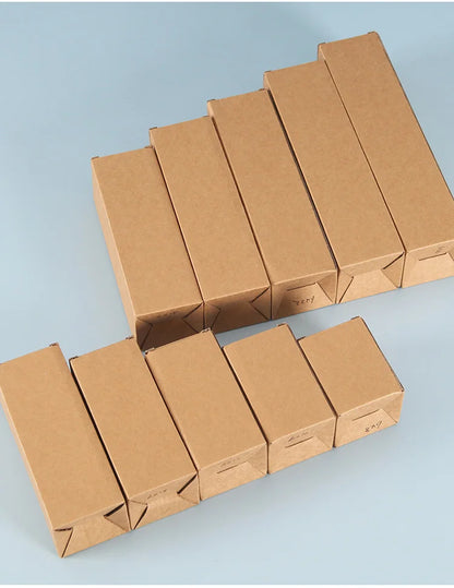 20PCS Corrugated Cardboard Shipping Boxes – Rectangular Paper Packaging Boxes for Gifts, Mailers & Storage