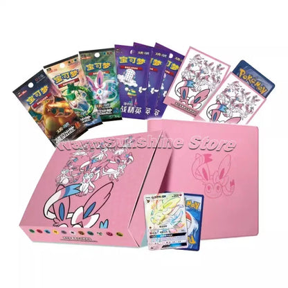 Sylveon, Glaceon, Leafeon, Umbreon, Espeon Caja de Regalo - Chino simplificado