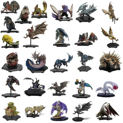 Monster Hunter World: Iceborne PVC Action Figure Model – Basarios, Nergigante, Tigrex Hot Dragon Collectible Decoration Toy