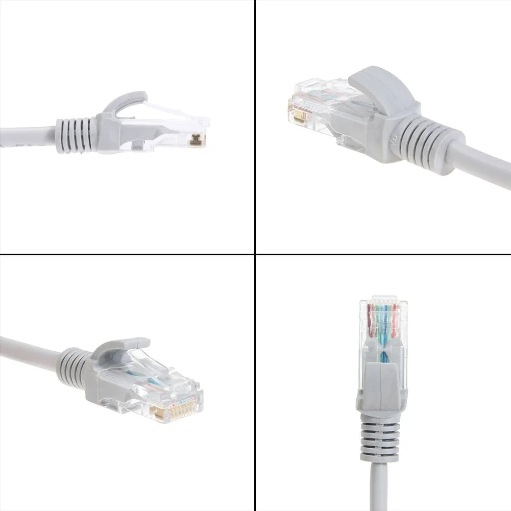 Cable Ethernet de alta velocidad – Cable de red LAN RJ45 para router, ordenador, portátil y dispositivos de monitorización, cable de conexión a Internet 1M/2M/3M/5M/10M/15M/30M