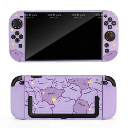 Pokémon Nintendo Switch 2 Protective Case – Split Ditto & Pikachu Anti-Scratch Cover for NS2 Console & Gaming Accessories