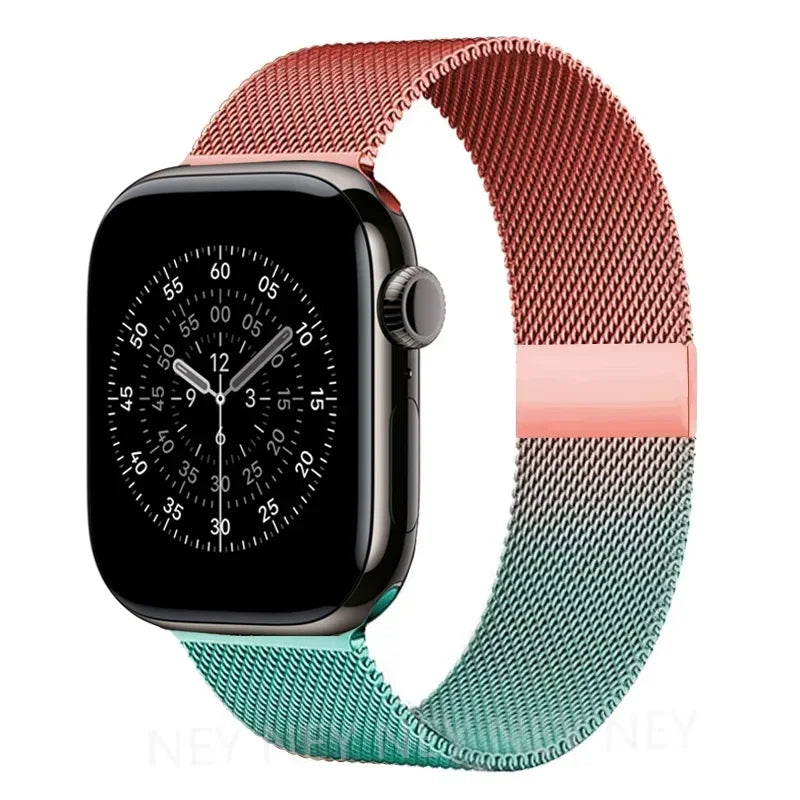 Milanese Loop Metal Band for Apple Watch – Compatible with Series 11, 10, 9, 8, 7, 6, 5, 4, SE & Ultra 2/3, 40–49mm