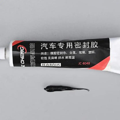 Sellador de parabrisas automotriz de 100 ml – Adhesivo universal impermeable para reparación de ventanas de vidrio, sellado resistente a la intemperie y protección contra fugas