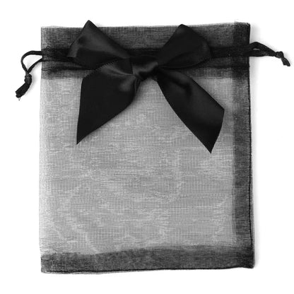 10/20/50PCS Organza Drawstring Gift Bags with Bow – Jewelry, Candy & Party Favor Pouches for Weddings, Christmas & Special Events