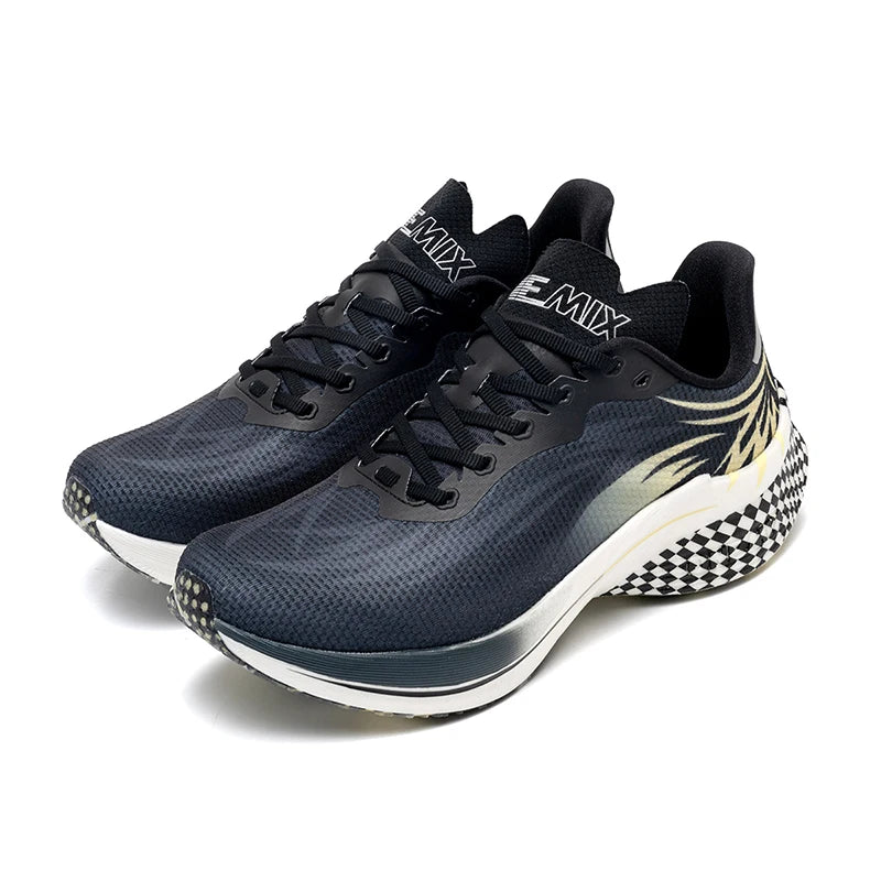 Chaussures de course à coussin d'air pour hommes – Baskets athlétiques en maille respirante, chaussures légères de marche et de sport en extérieur EU 35-47