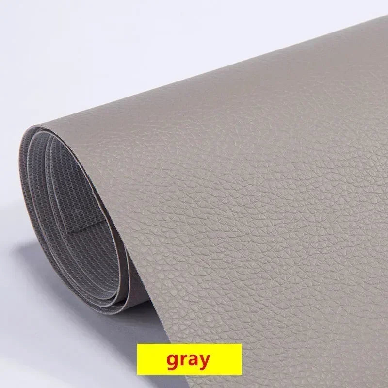 Leather Repair Tape PU Leather Patch Self-Adhesive for Sofa Couch Car Seat Bed Head Furniture Renovation Repair Home Decoration