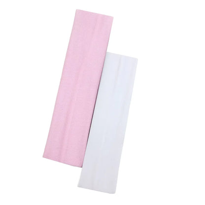 2 Diademas deportivas para yoga – Bandas elásticas absorbentes del sudor para el pelo de hombres y mujeres | Accesorios para el pelo para entrenamientos de fitness y gimnasio