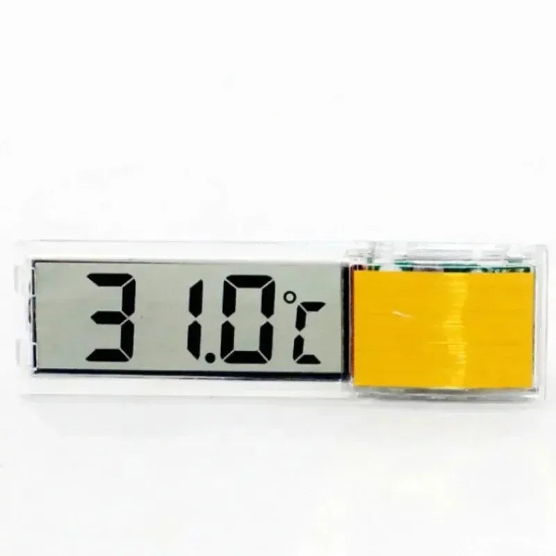 1PC Digital Aquarium Thermometer – LCD Electronic Fish Tank Temperature Meter for Accurate Water Temperature Monitoring, Aquarium Accessory