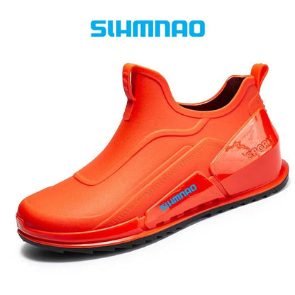 2025 Waterproof Outdoor Fishing Shoes – Lightweight Anti-Slip Rubber Sports Shoes for Hunting, Cycling & Outdoor Activities