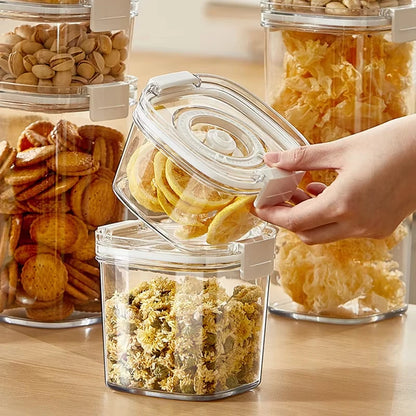Electric Vacuum Seal Storage Container – Airtight Kitchen Canister for Coffee Beans, Tea, Cereal & Rice, Moisture-Proof Fresh Food Storage Box