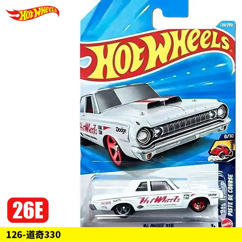Hot Wheels 1:64 Mainline Series 2026 E Case Diecast Car – Collectible Toy Vehicle Models Featuring Simpsons, Pagani, Audi, Mazda & Dodge