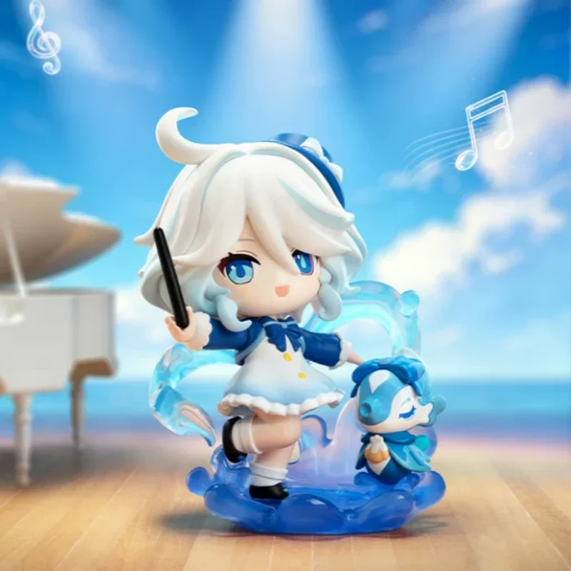 POP MART Genshin Impact Academy’s Light Shadow Poetry Series – Mystery Blind Box Cute Anime Figure, Desktop Collectible Doll & Guess Bag Toy
