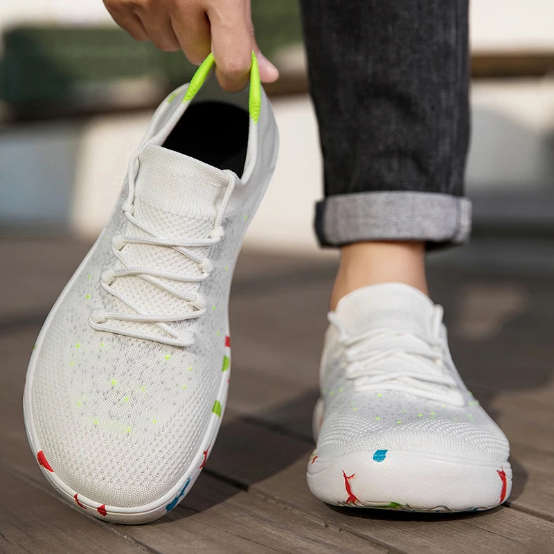 Chaussures de marche larges pour hommes – Baskets décontractées extra larges, chaussures confortables, légères et souples pour pieds larges