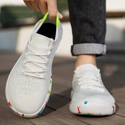 Chaussures de marche larges pour hommes – Baskets décontractées extra larges, chaussures confortables, légères et souples pour pieds larges